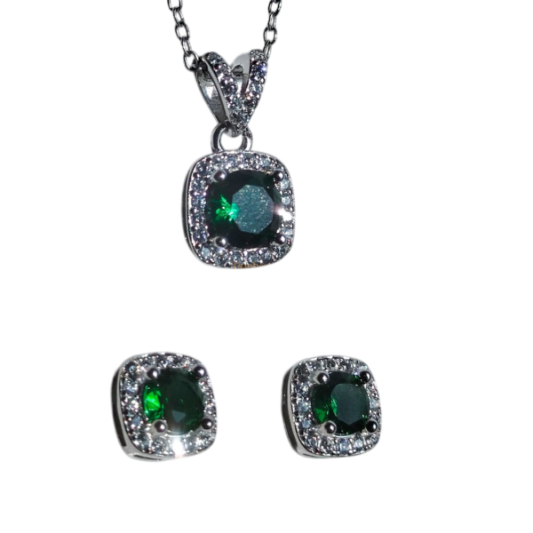 Green and diamond